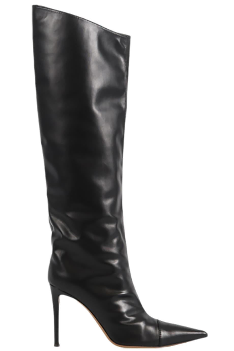 ALEXANDRE VAUTHIER LEATHER KNEE HIGH BOOTS EU 38.5 UK 5.5 US 8.5