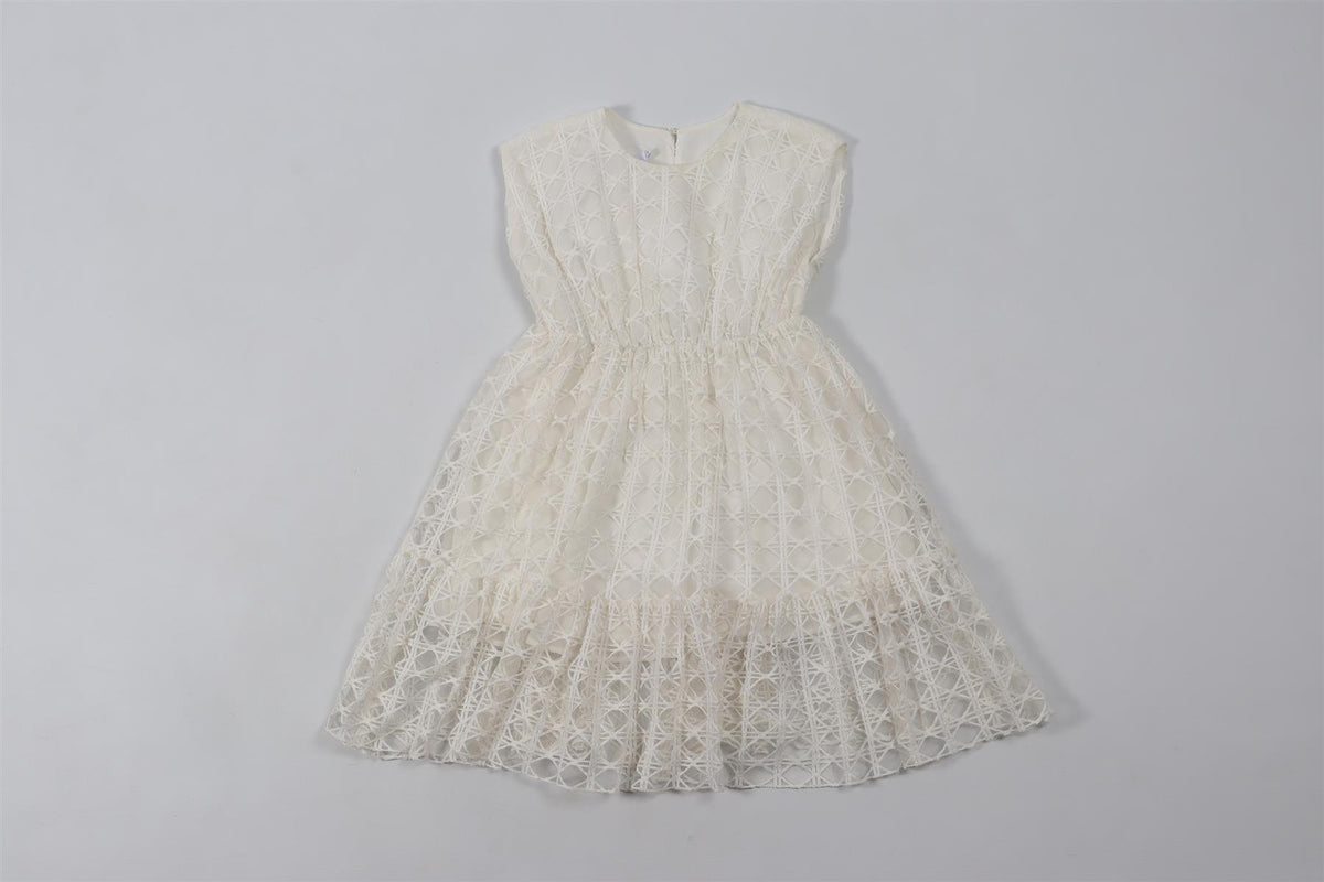 CHRISTIAN DIOR WHITE KIDS GIRLS DRESS 4 YEARS