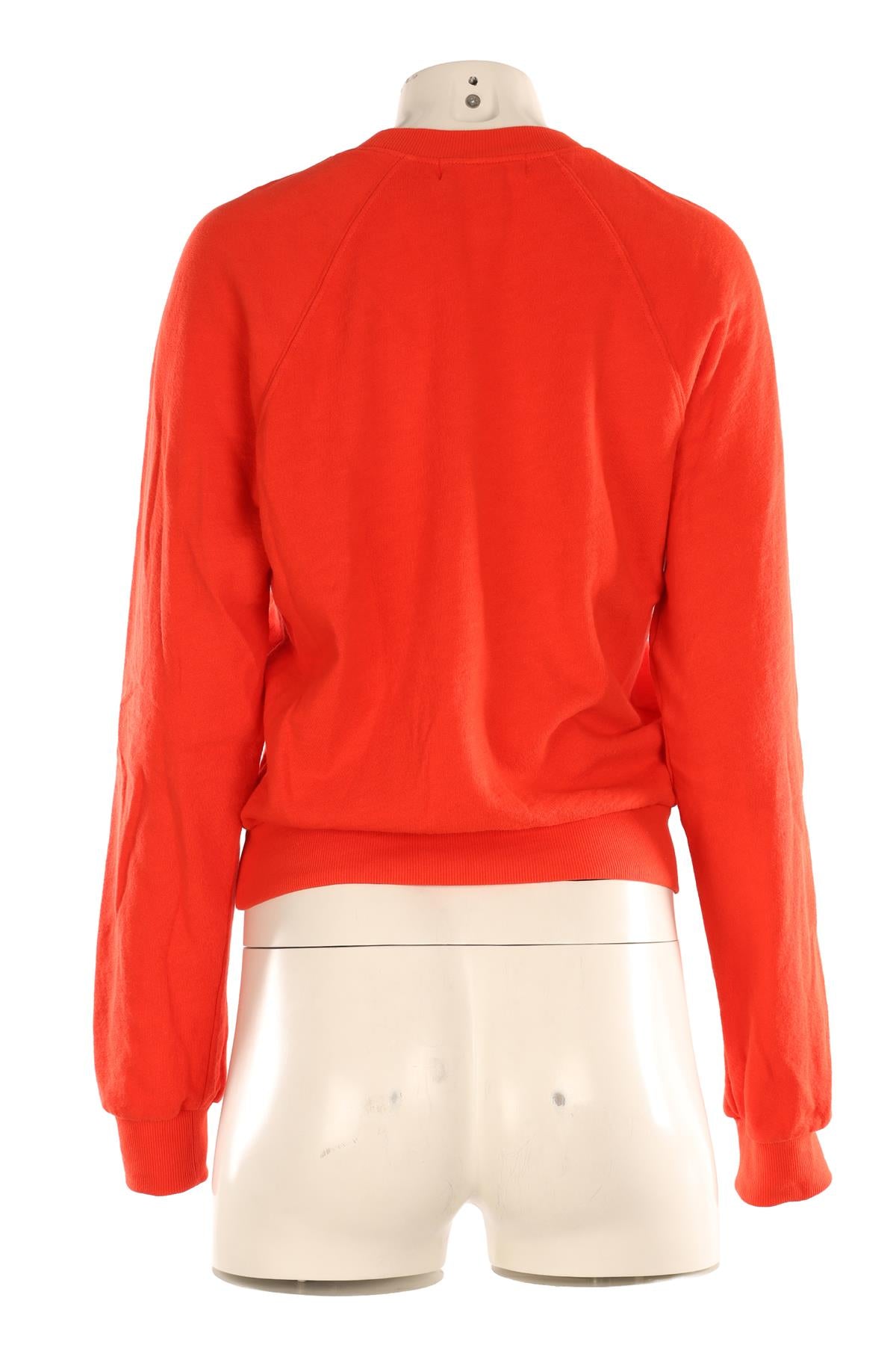 ETERNE RED COTTON SWEATSHIRT SMALL