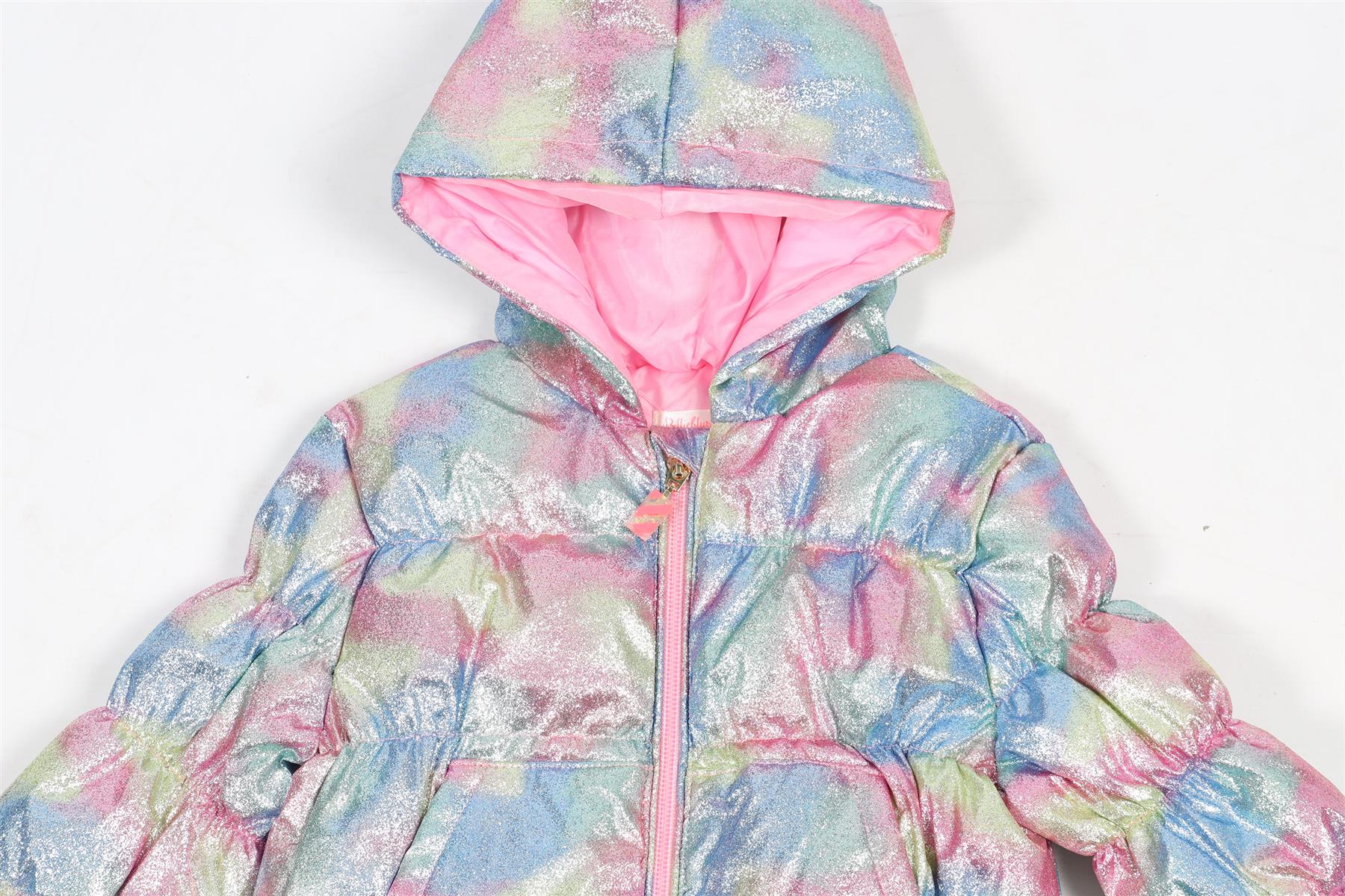 BILLIEBLUSH MULTICOLOURED KIDS GIRLS PADDED JACKET 3 YEARS