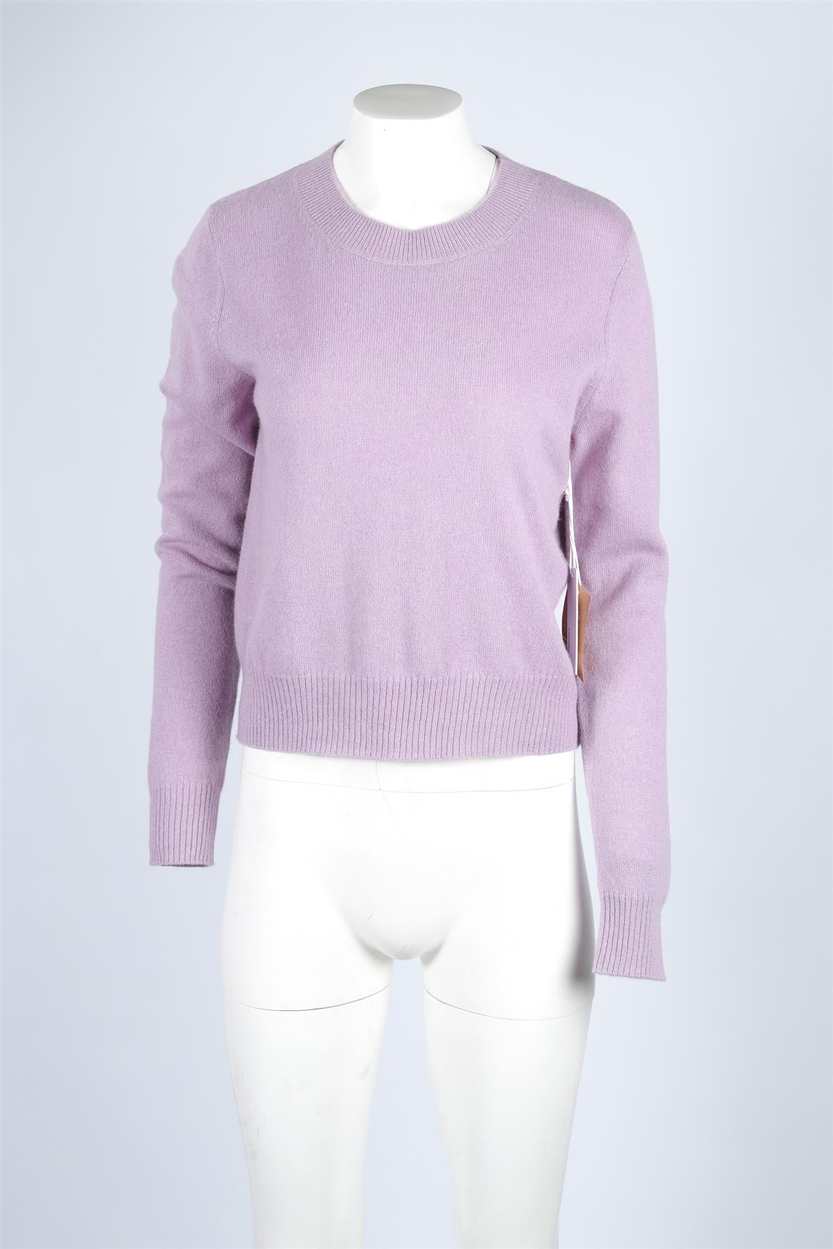 REFORMATION PURPLE CASHMERE SWEATER LARGE