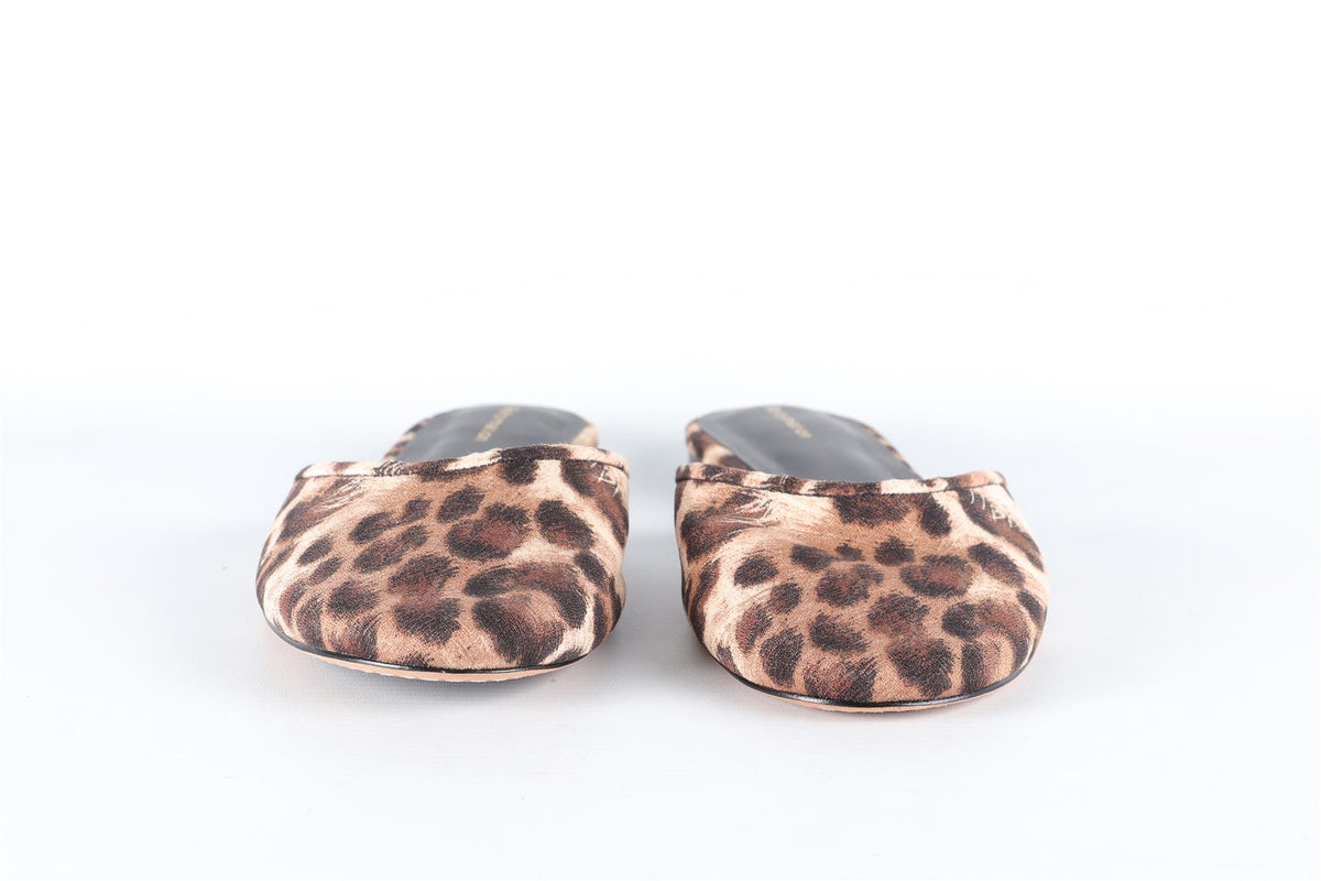 REFORMATION BROWN FABRIC MULES EU 38 UK 5 US 8
