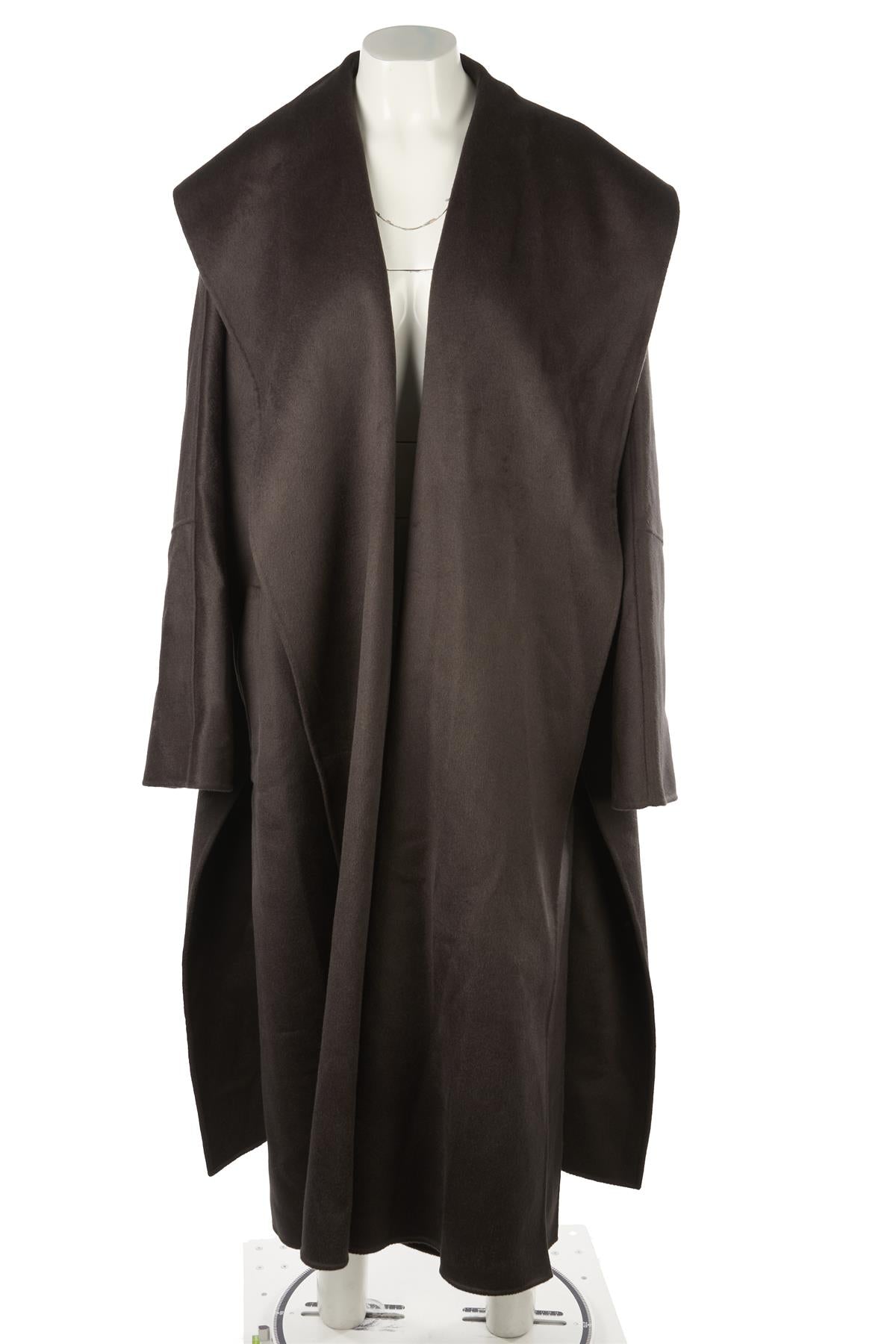 TOVE GREY WOOL COAT FR 40 UK 12
