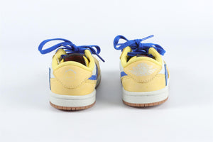 NIKE + TRAVIS SCOTT YELLOW KIDS AIR JORDAN 1 CANARY SNEAKERS EU 27 UK 9.5 US 10