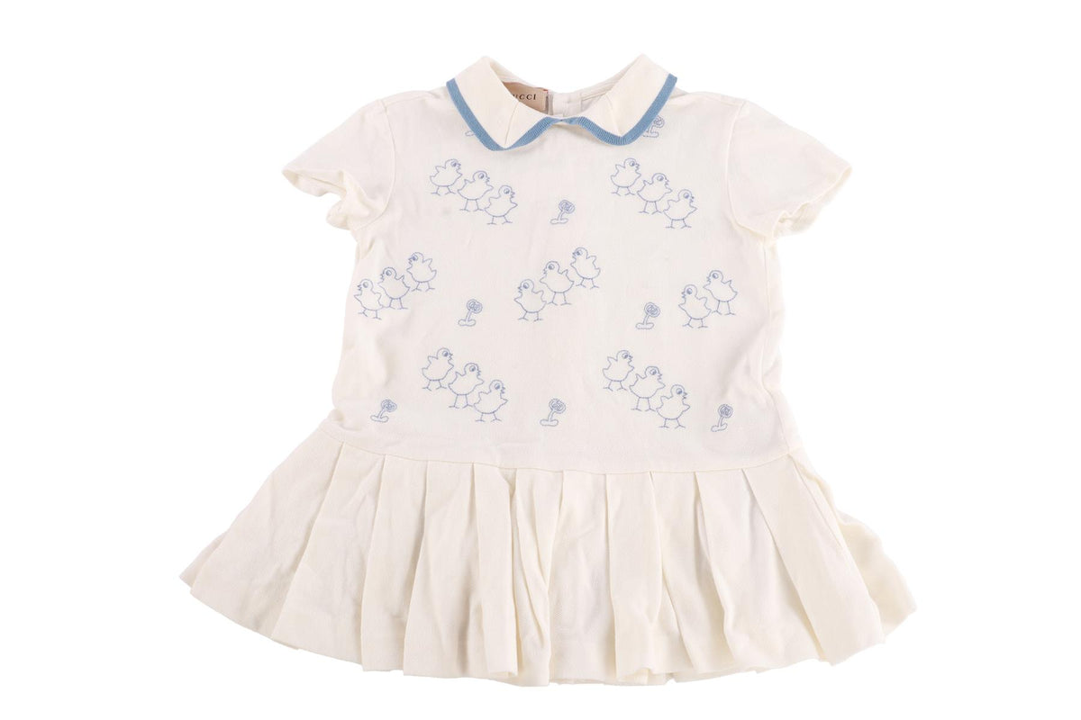 GUCCI CREAM BABY GIRLS DRESS 18-24 MONTHS