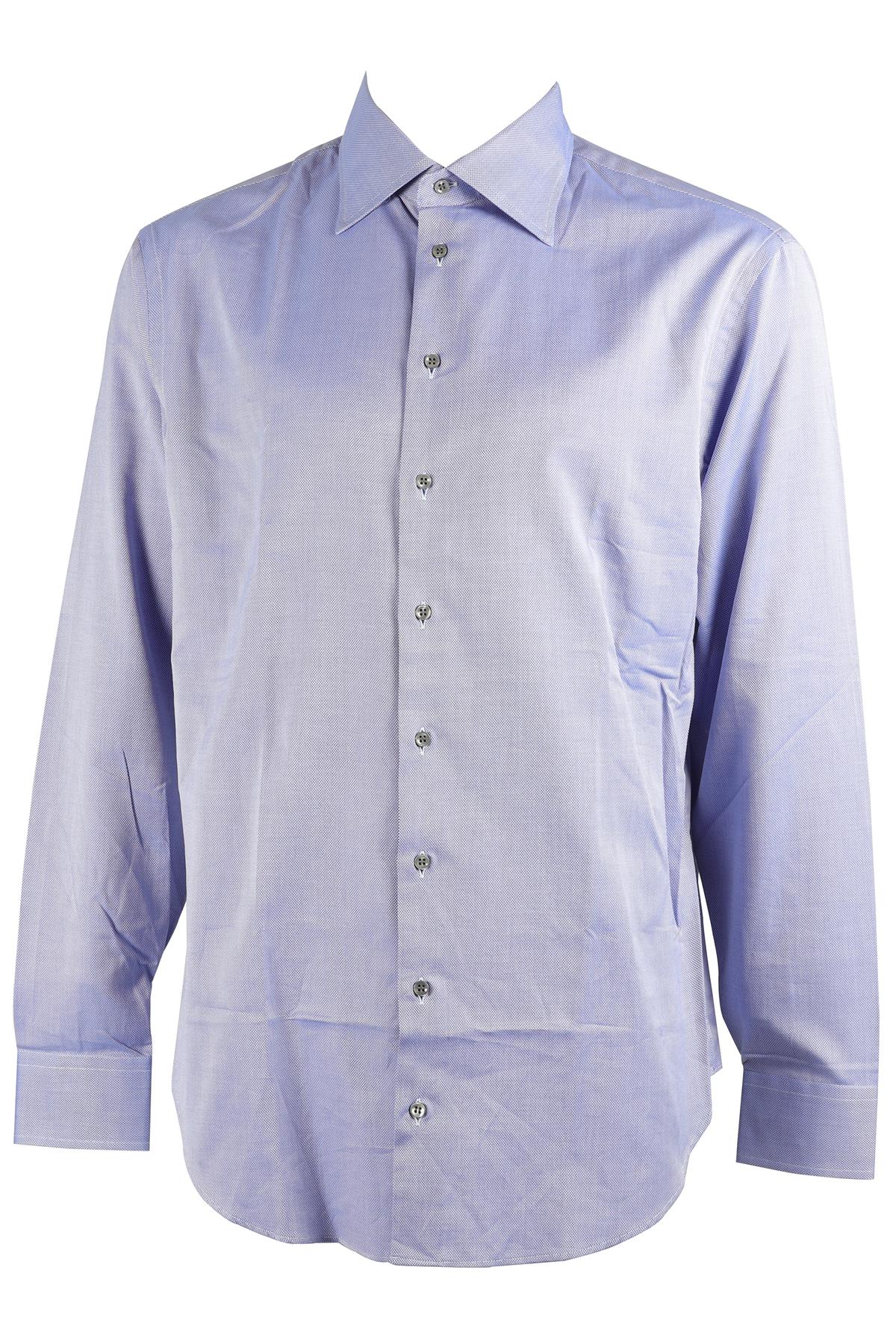 GIORGIO ARMANI BLUE MEN'S COTTON SHIRT UK/US COLLAR 16 UK/US CHEST 40