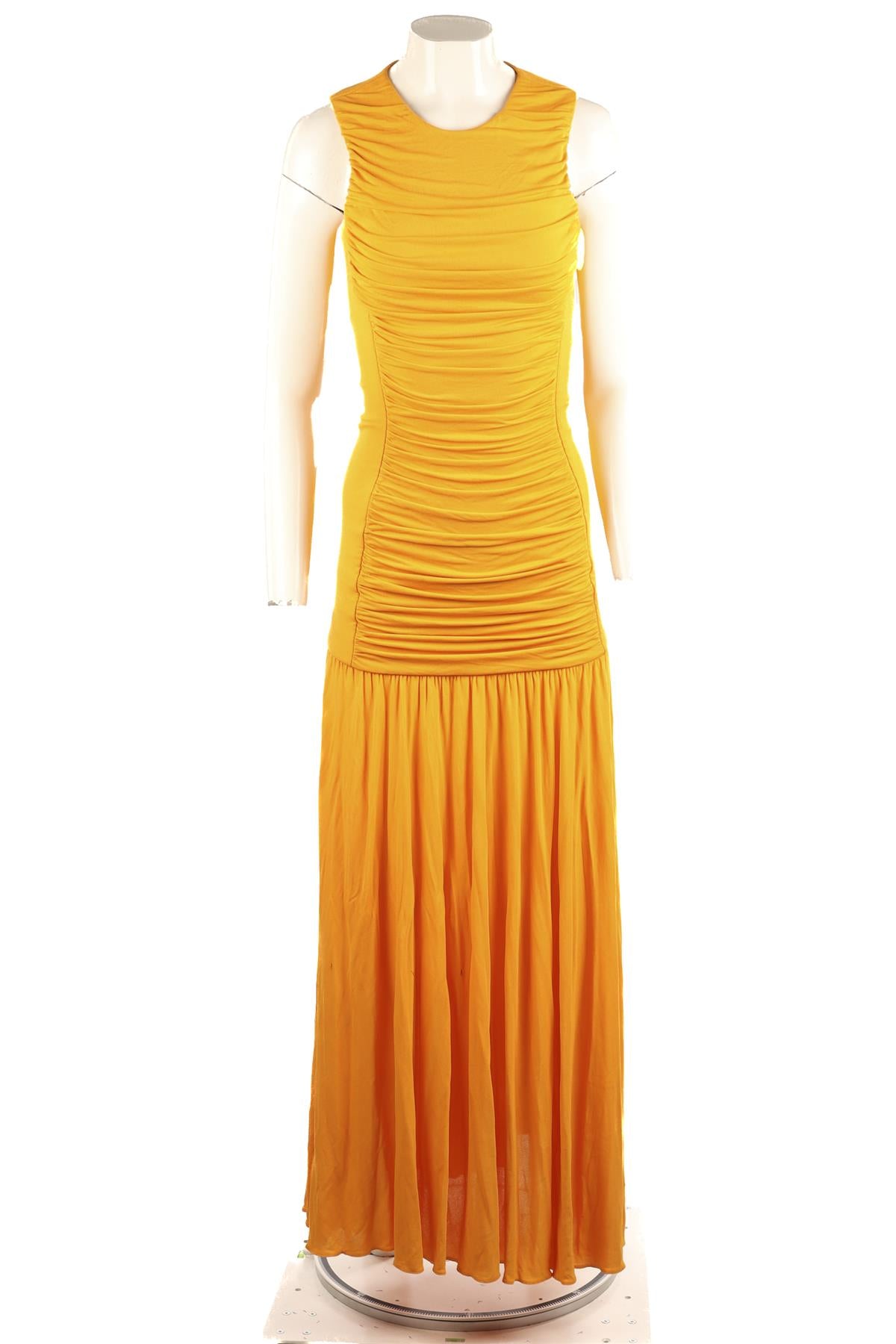RAEY ORANGE JERSEY MAXI DRESS UK 8