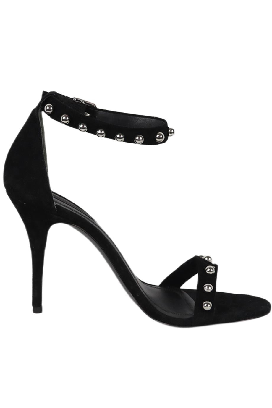 ALEXANDER WANG STUDDED SUEDE SANDALS EU 38 UK 5 US 8