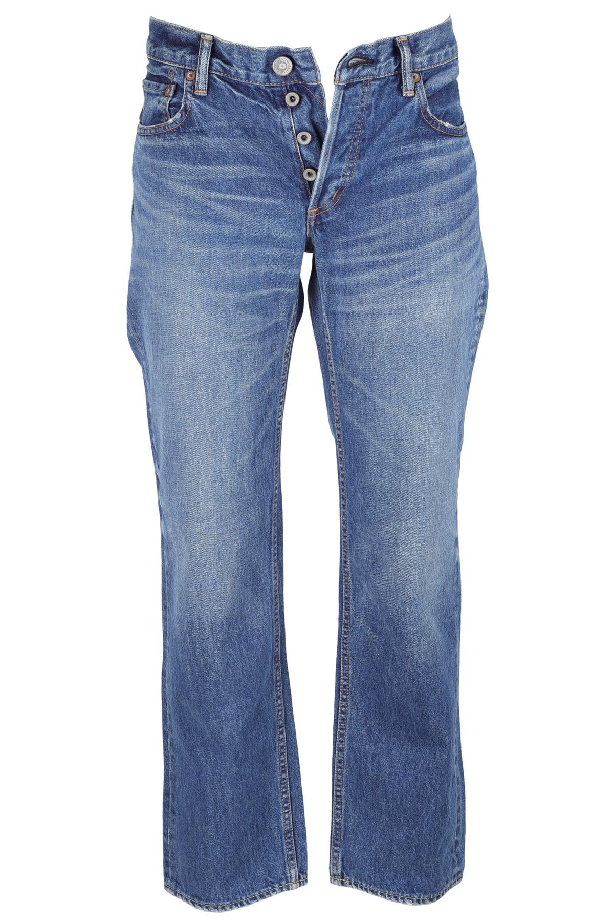 MOUSSY BLUE STRAIGHT LEG JEANS W26 UK 8