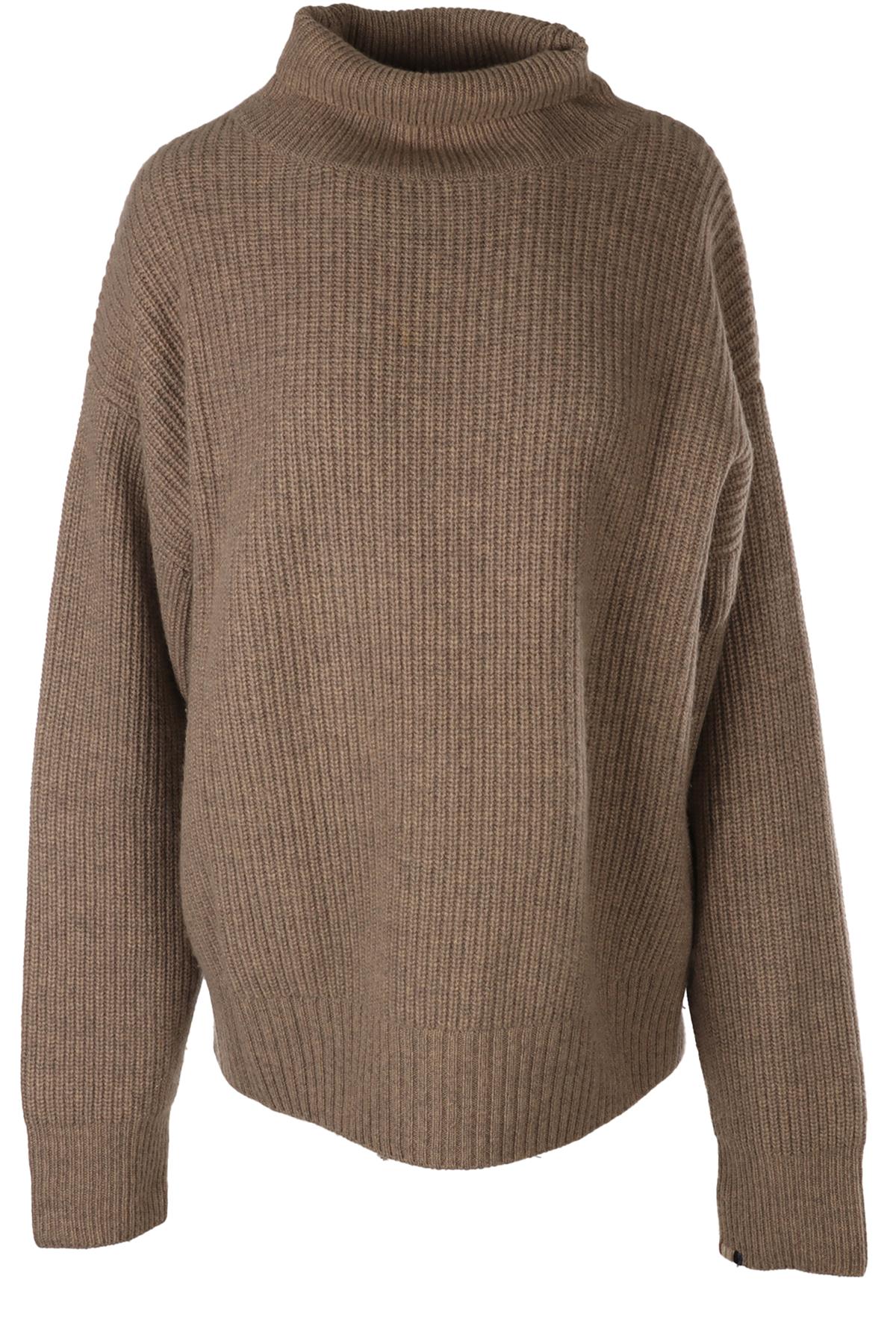 EXTREME CASHMERE TAUPE CASHMERE SWEATER ONE SIZE