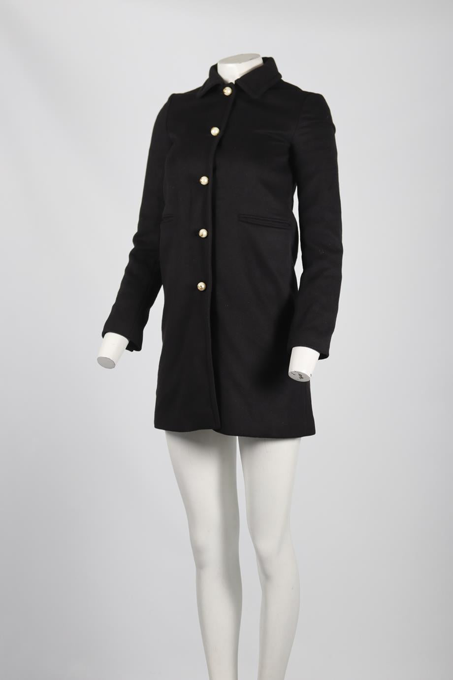 GUCCI WOOL COAT IT 36 UK 4