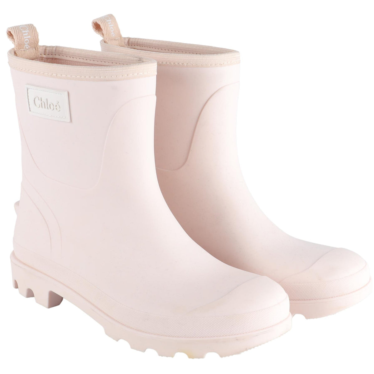 CHLOÉ PINK KIDS GIRLS WELLINGTON BOOTS EU 36 UK 3 US 4.5