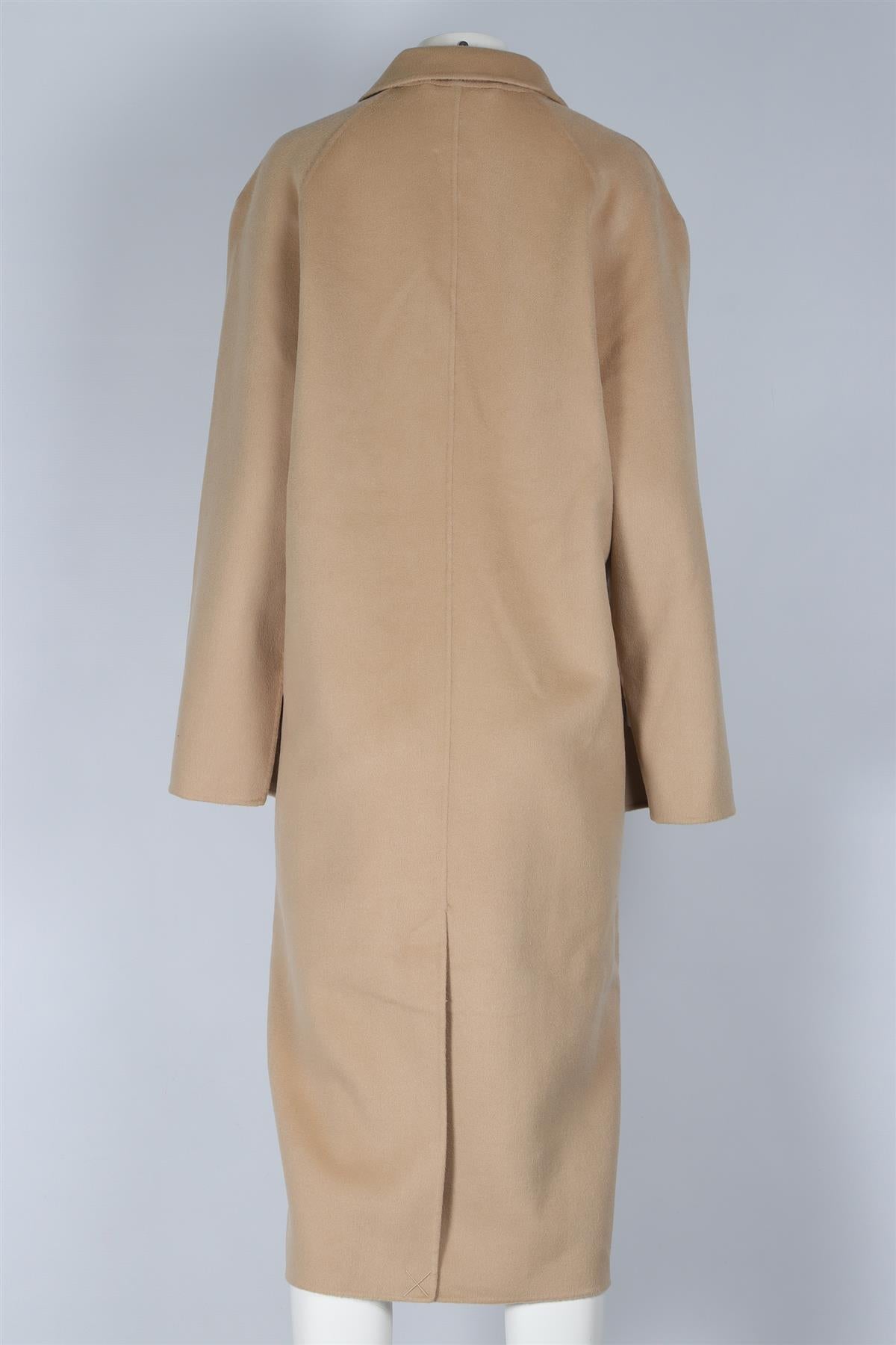 TOTEME BEIGE WOOL COAT 160/72A SMALL