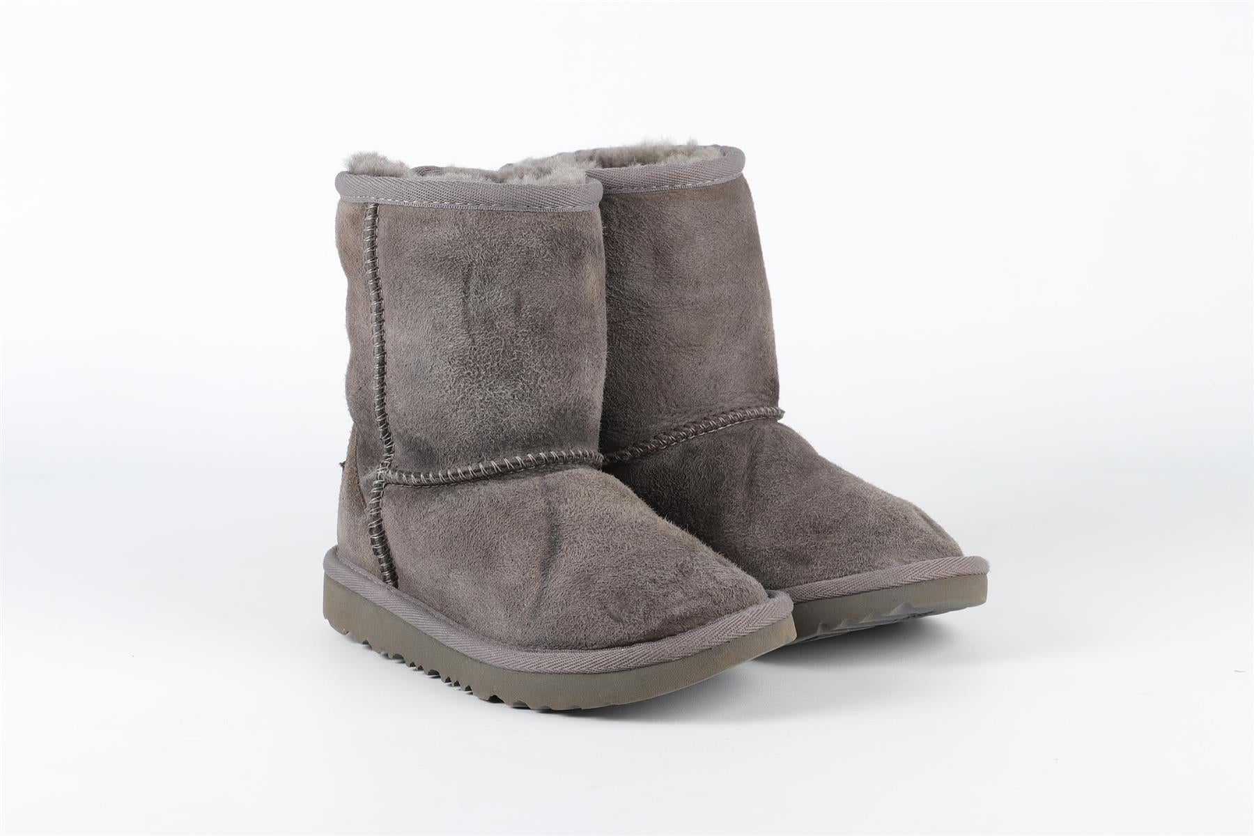 UGG GREY GIRLS BOOTS UK 10 EU 28.5 US 11