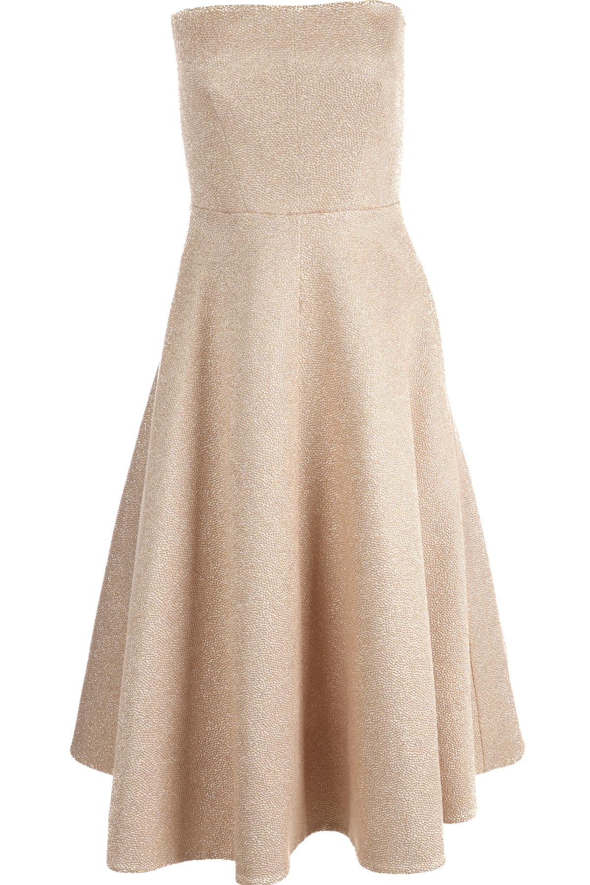 ROCHAS PINK JACQUARD MIDI DRESS UK 10