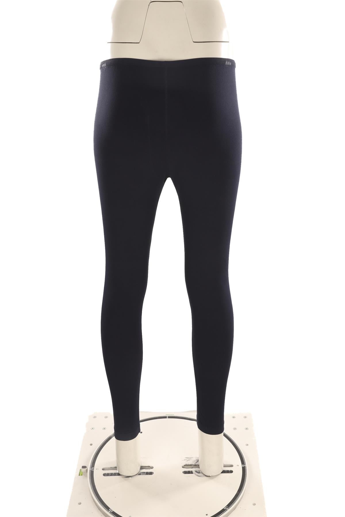 ALAÏA BLUE KNIT LEGGINGS FR 42 UK 10