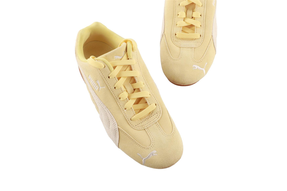 PUMA YELLOW SPEEDCAT PALE LEMON/GUM SNEAKERS EU 39 UK 6 US 7