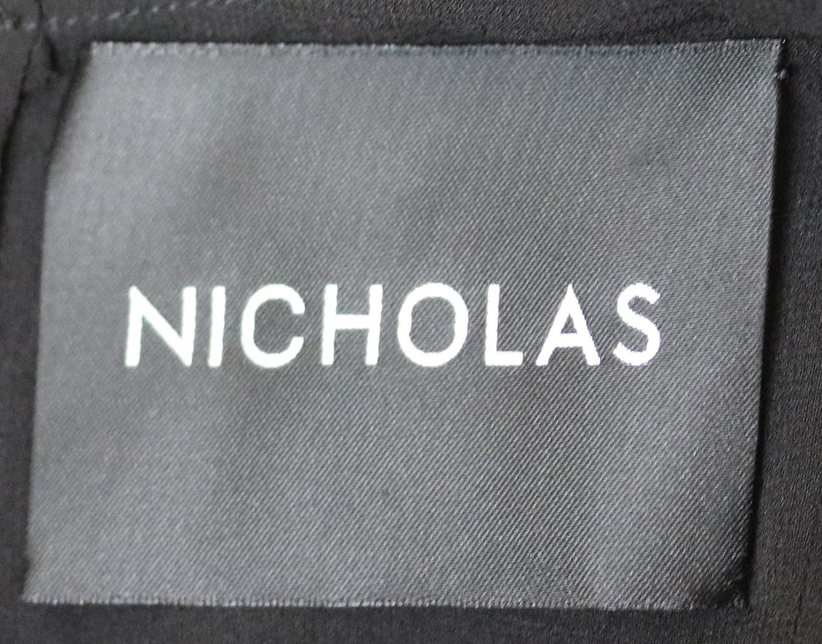 NICHOLAS GEORGETTE LACE TRIM ROMPER UK 10
