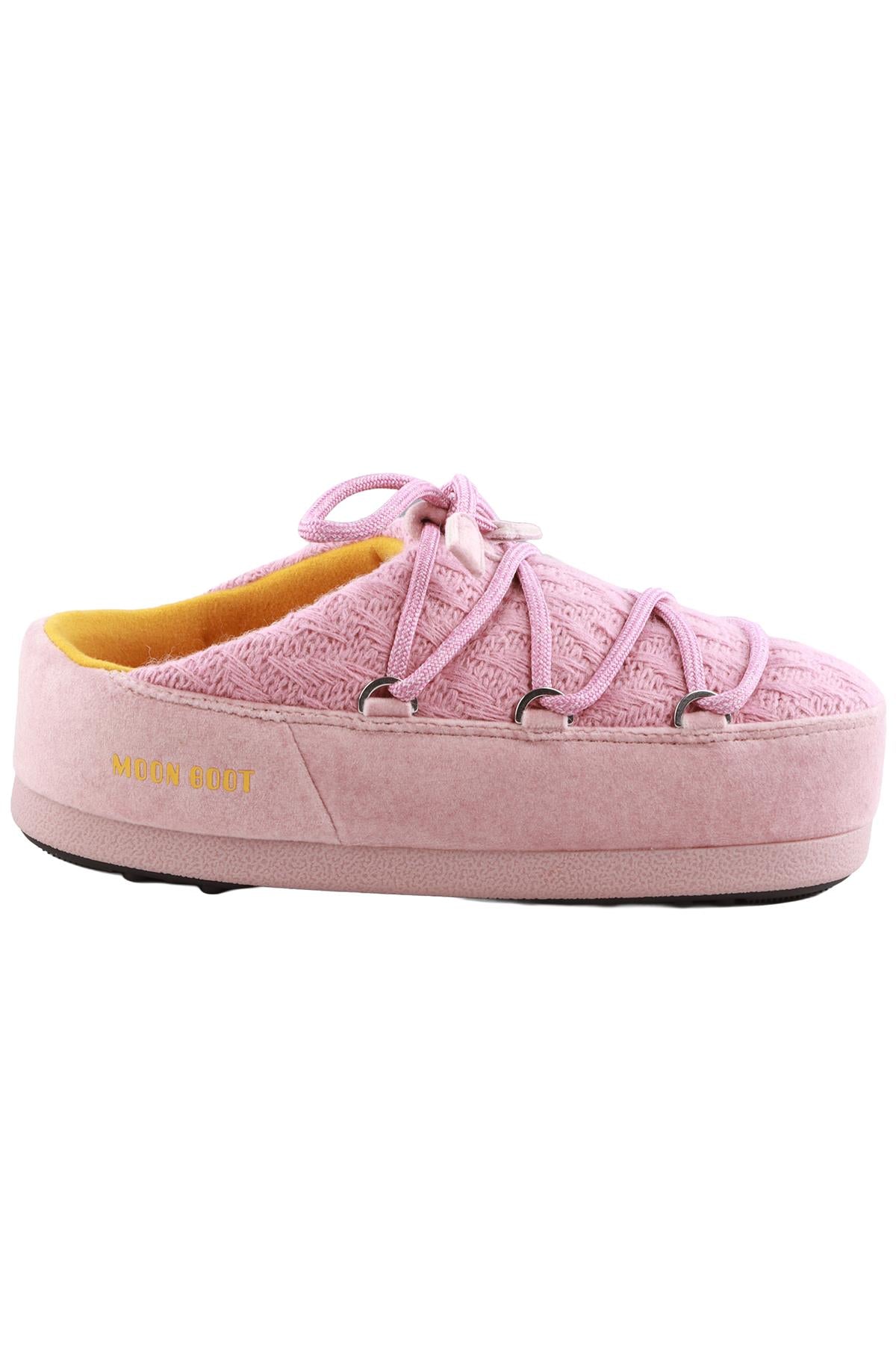 MOON BOOT + GUEST IN RESIDENCE PINK EVX KNIT SHOES EU 39-40