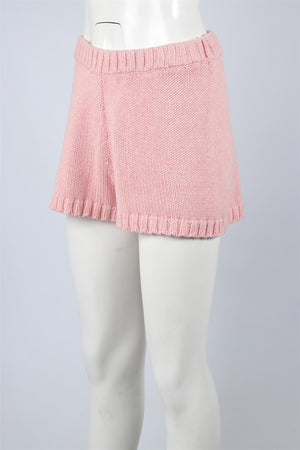 SABLYN PINK CASHMERE SHORTS SMALL