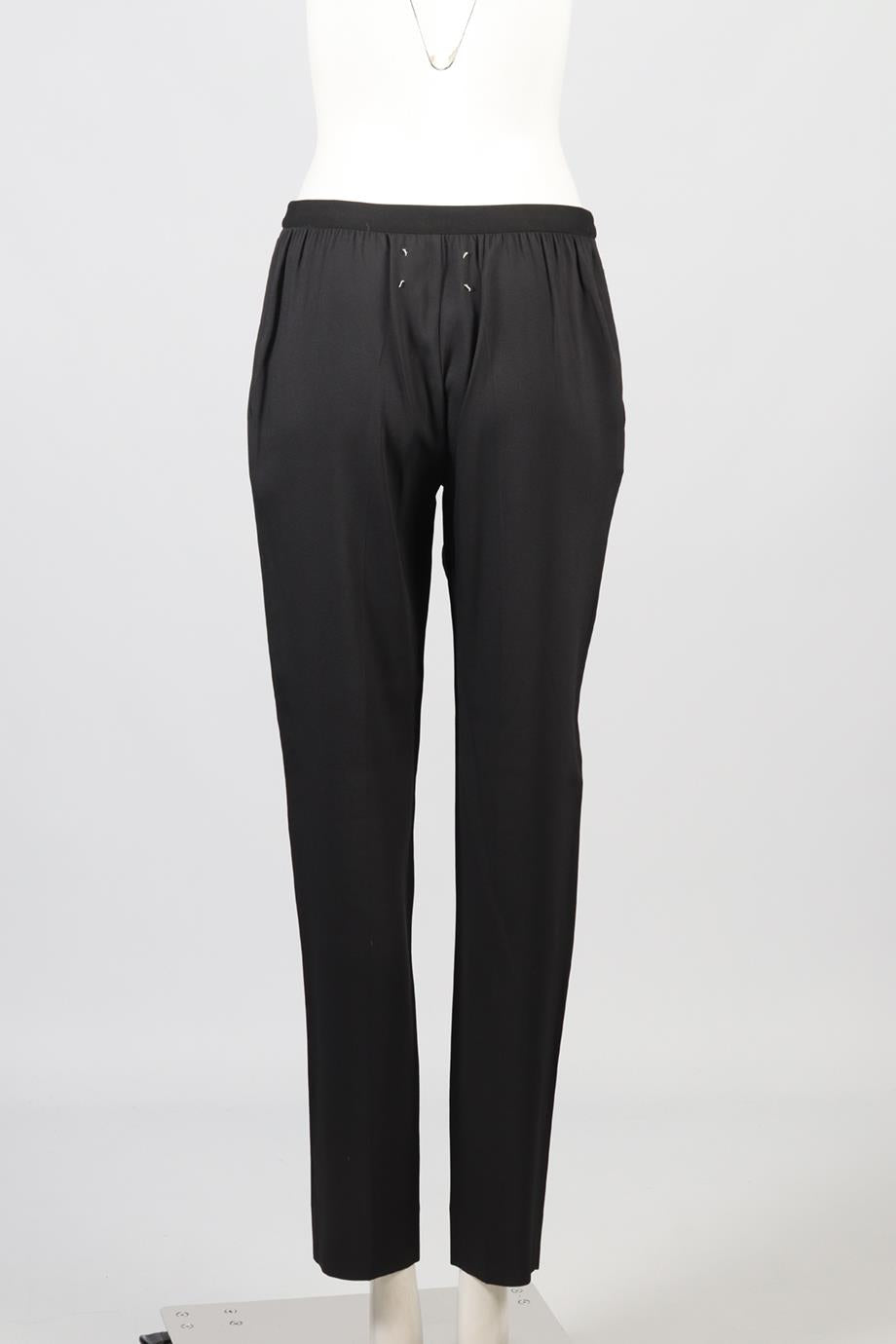 MAISON MARGIELA CREPE STRAIGHT LEG PANTS IT 44 UK 12