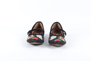 TABITHA SIMMONS BLACK MESH BALLET FLATS EU 38.5 UK 5.5 US 8.5