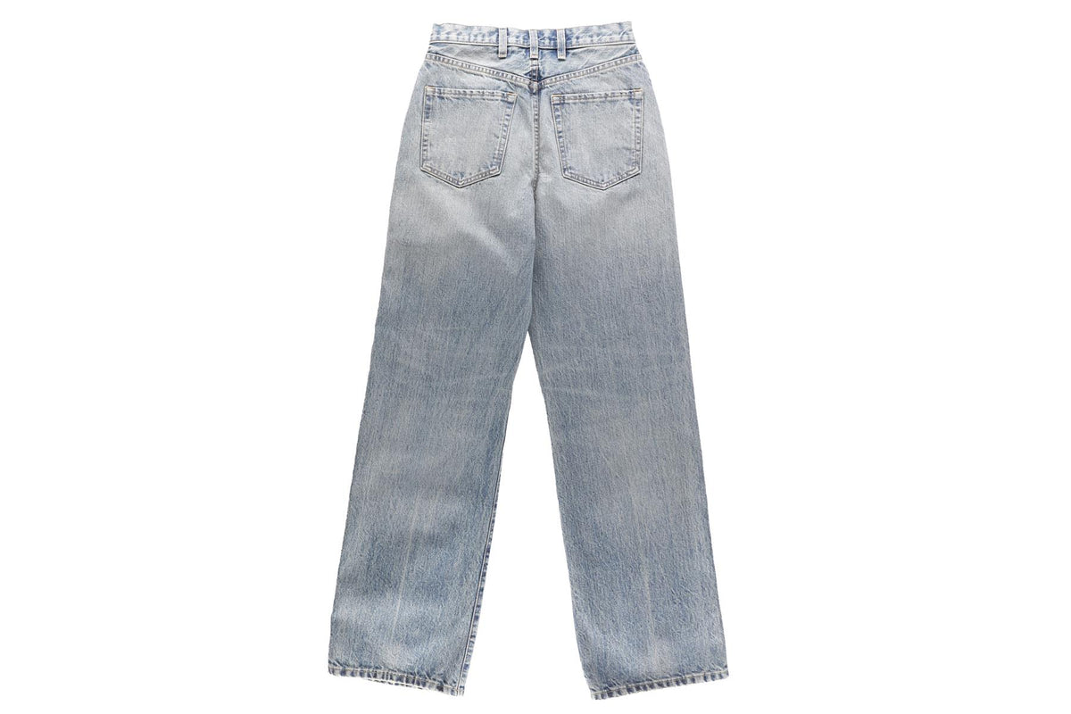 RÙADH BLUE HIGH RISE STRAIGHT LEG JEANS W26