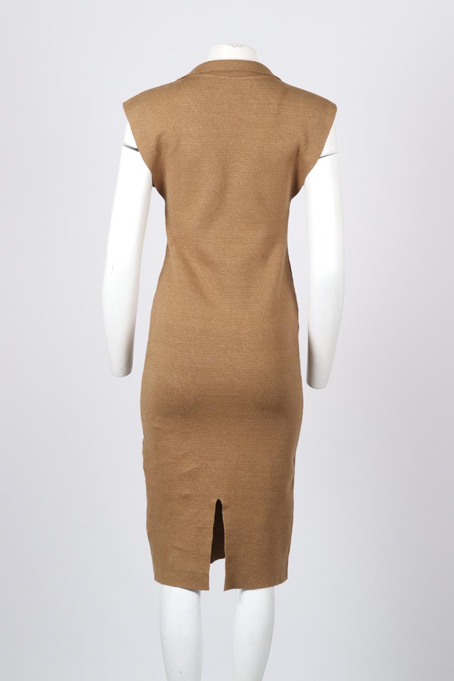 JACQUEMUS LINEN MIDI DRESS FR 40 UK 12