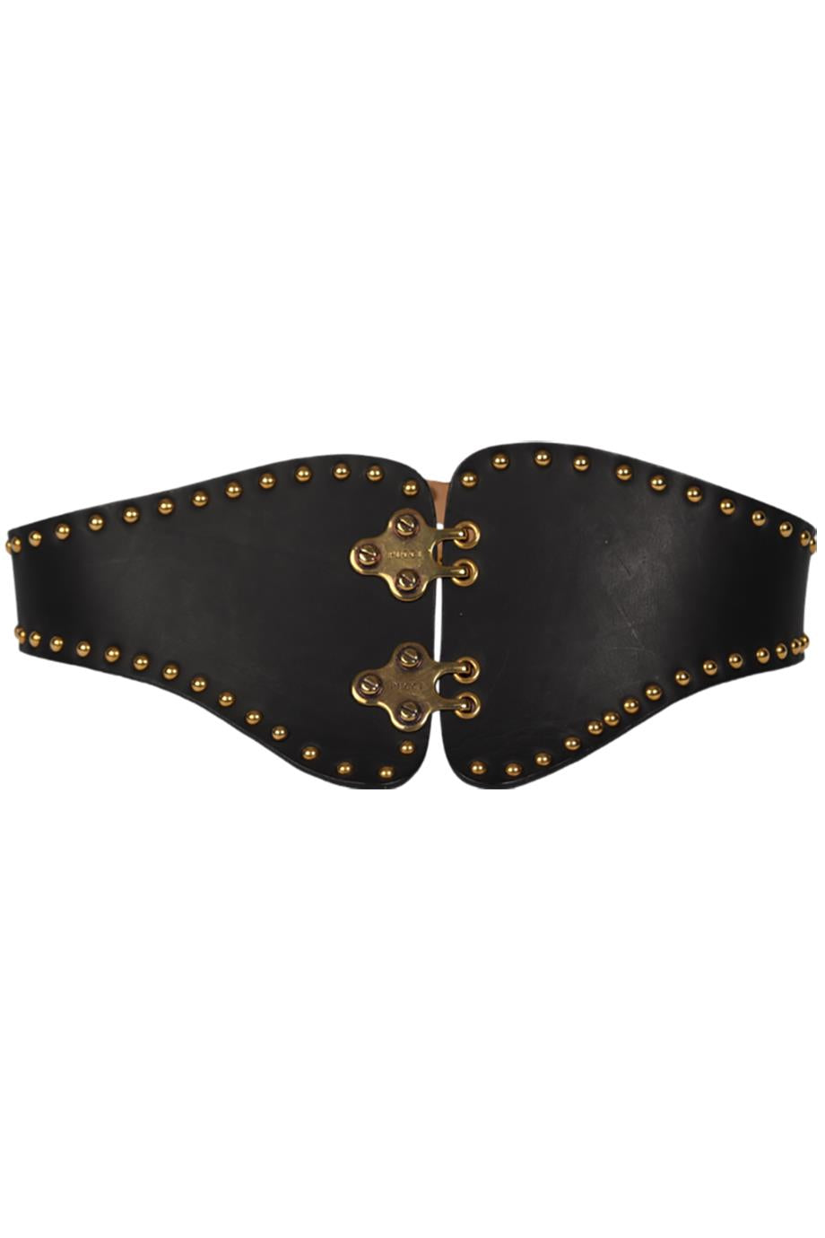 EMILIO PUCCI LEATHER WAIST BELT SMALL