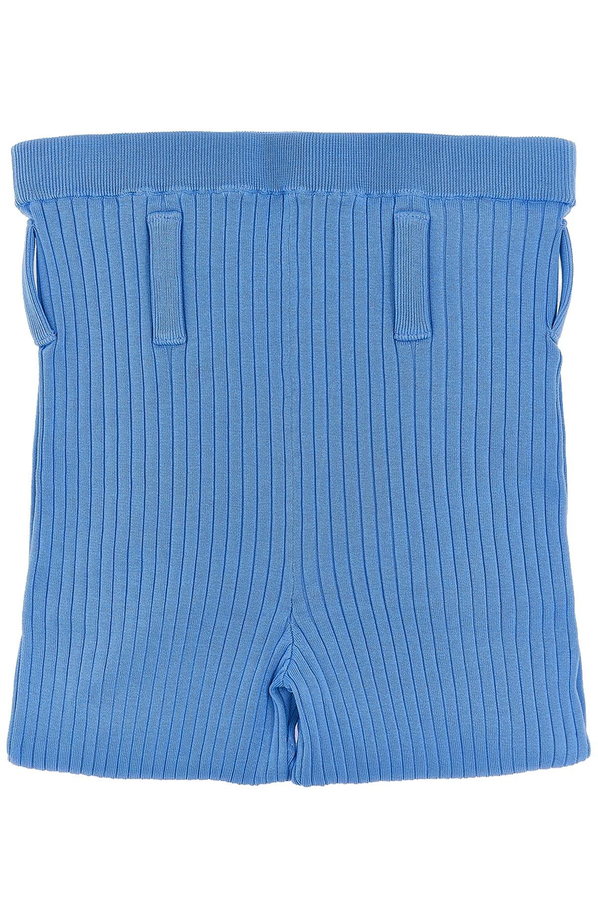 PRADA BLUE KNIT TIGHTS MEDIUM