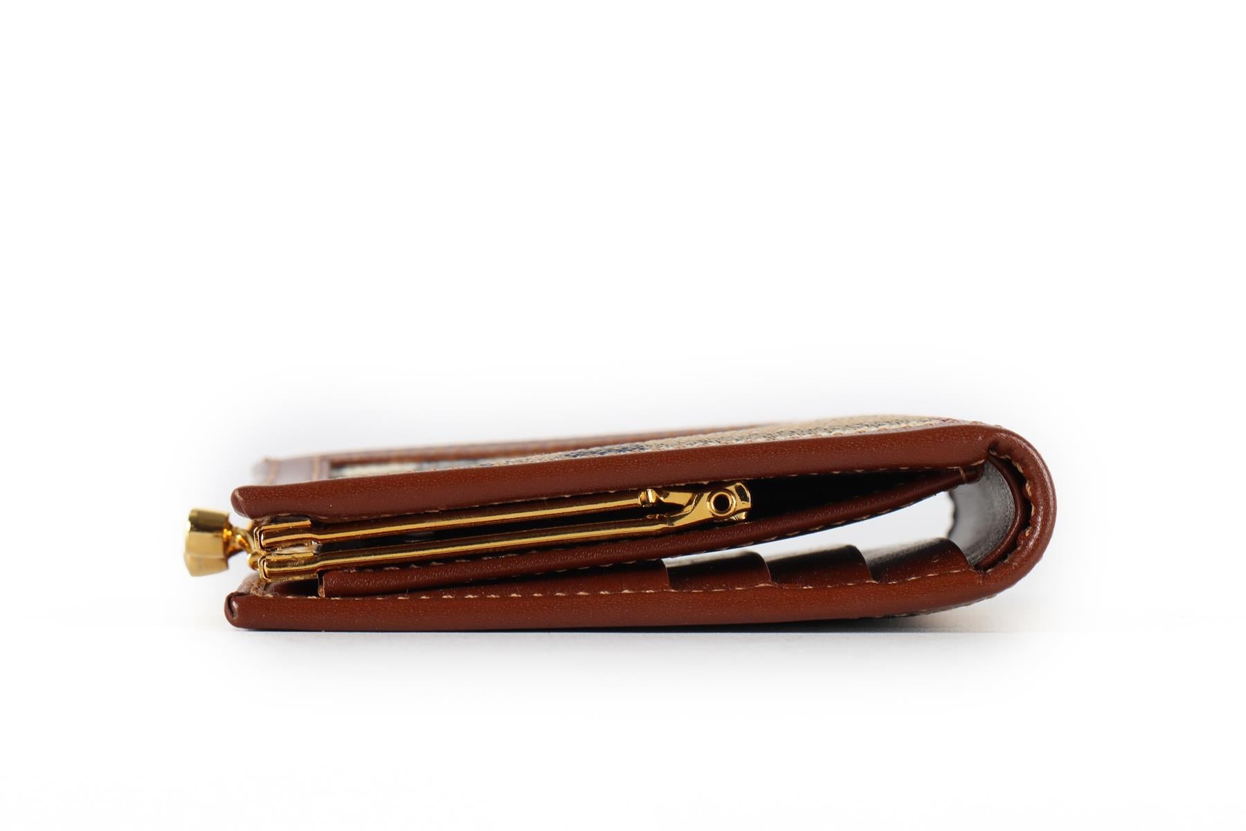 Burberry Brown Leather Wallet