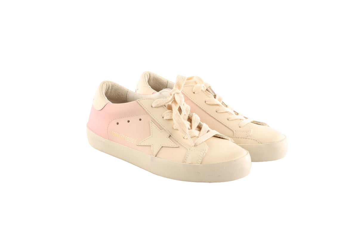 GOLDEN GOOSE KIDS GIRLS PINK SNEAKERS EU 30 UK 11