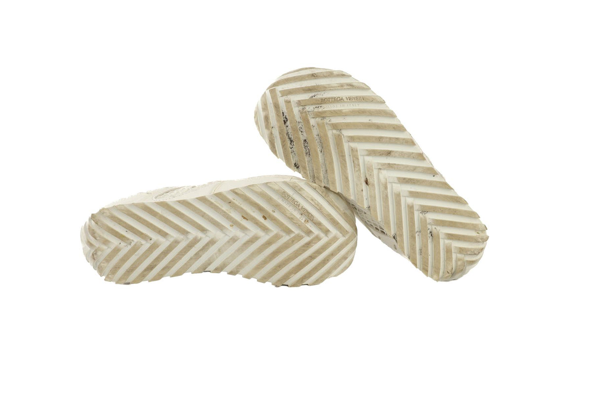 BOTTEGA VENETA WHITE ORBIT RUBBER SNEAKERS EU 39 UK 6 US 9