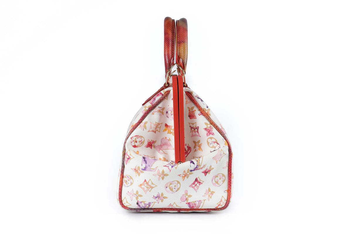 LOUIS VUITTON + RICHARD PRINCE MULTI 2008 LEATHER TOTE BAG