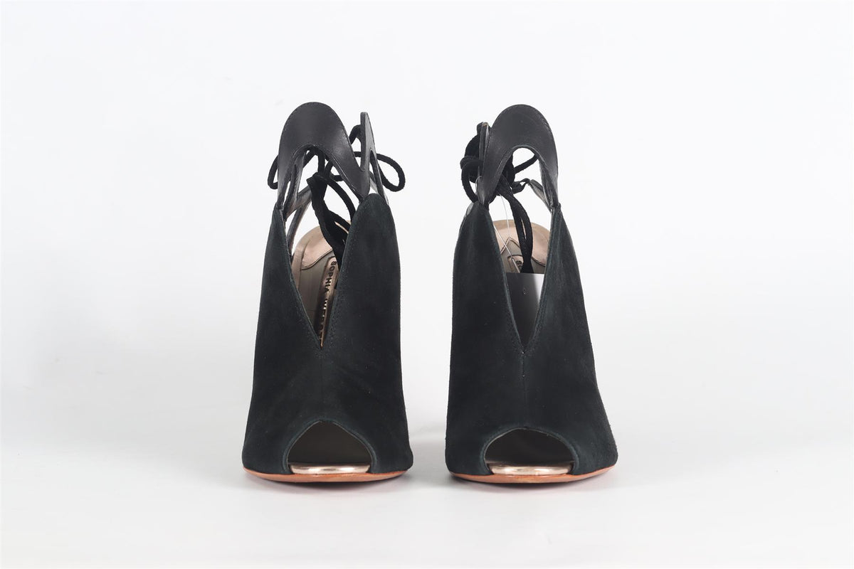SOPHIA WEBSTER SUEDE SANDALS EU 38.5 UK 5.5 US 8.5