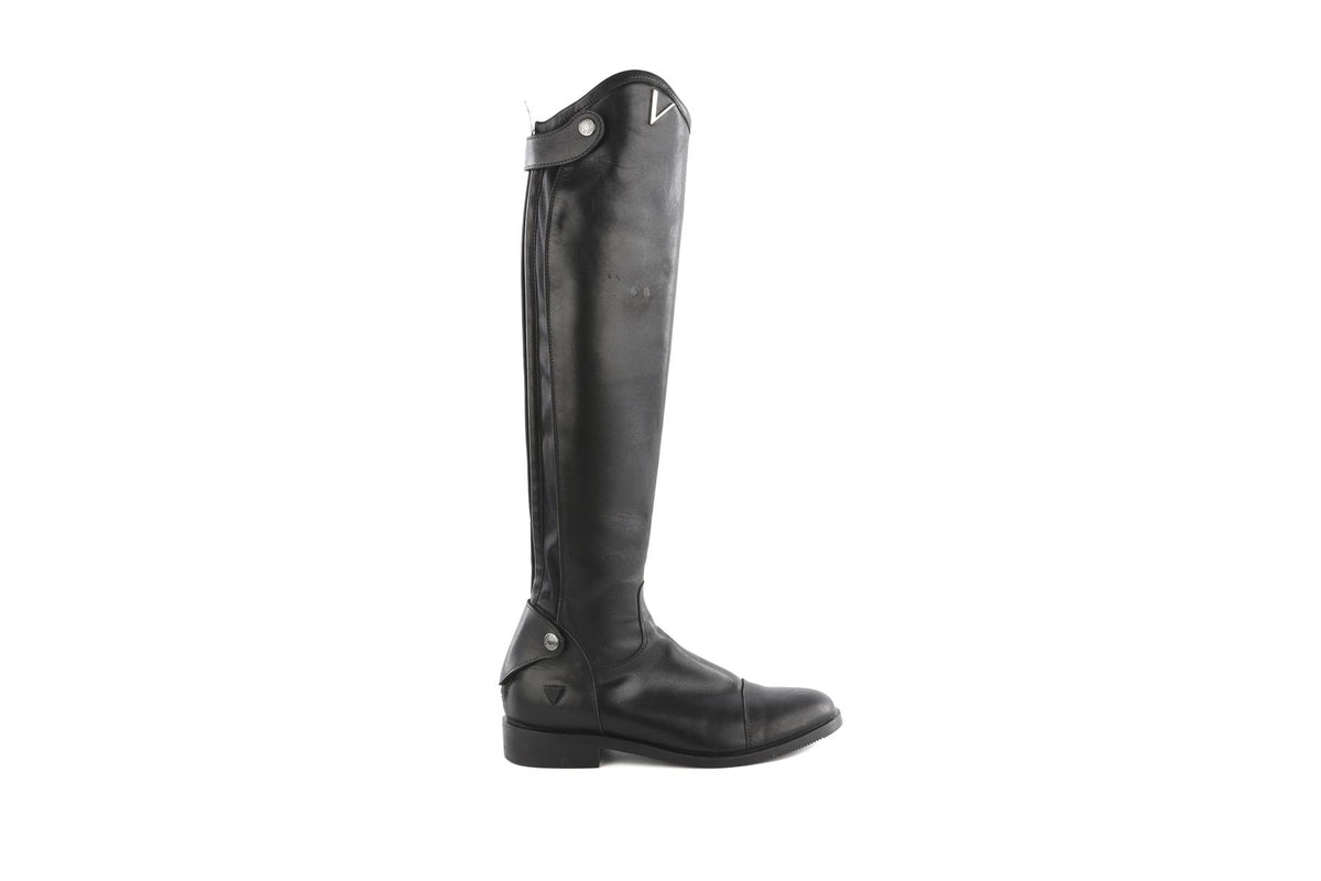 VOGEL BLACK LEATHER RIDING BOOTS EU 36 UK 3 US 6