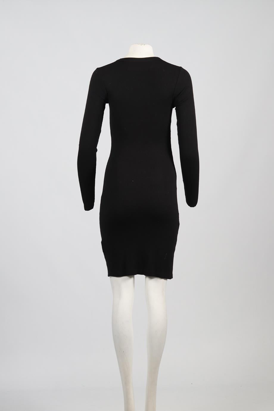 ENZA COSTA SILK BLEND MINI DRESS MEDIUM