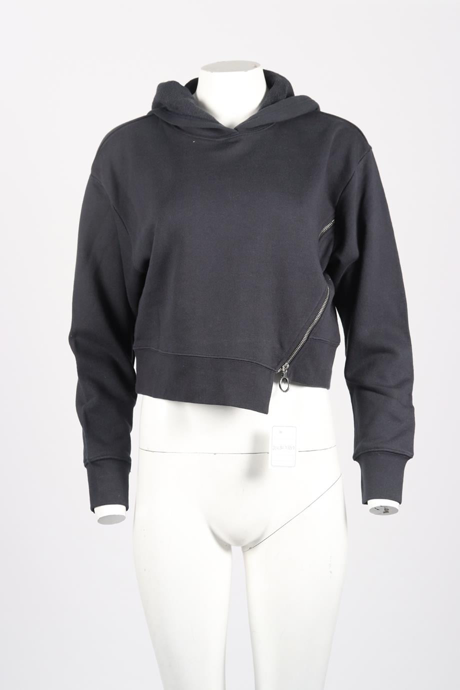 JOHNATHAN SIMKHAI COTTON HOODIE SMALL