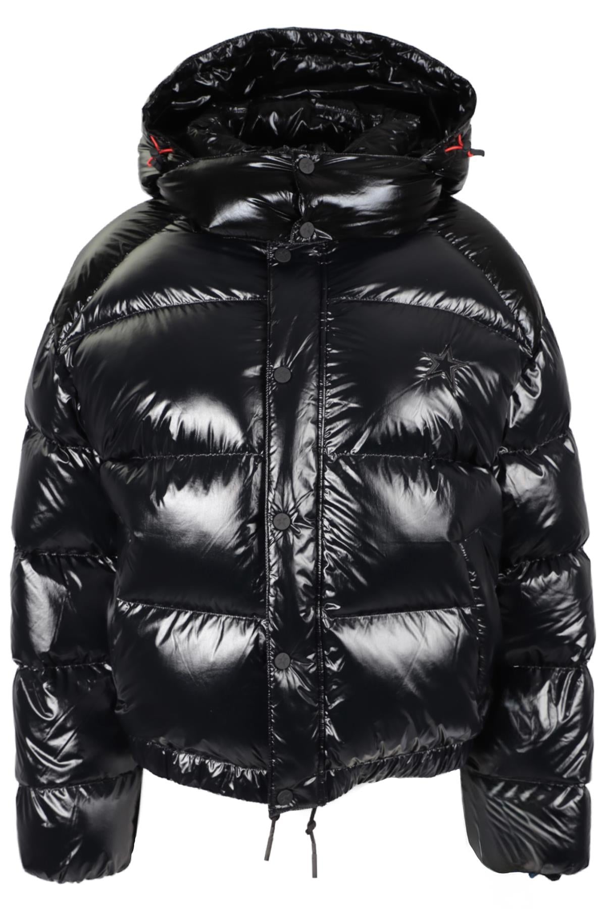 PERFECT MOMENT BLACK PADDED DOWN JACKET MEDIUM