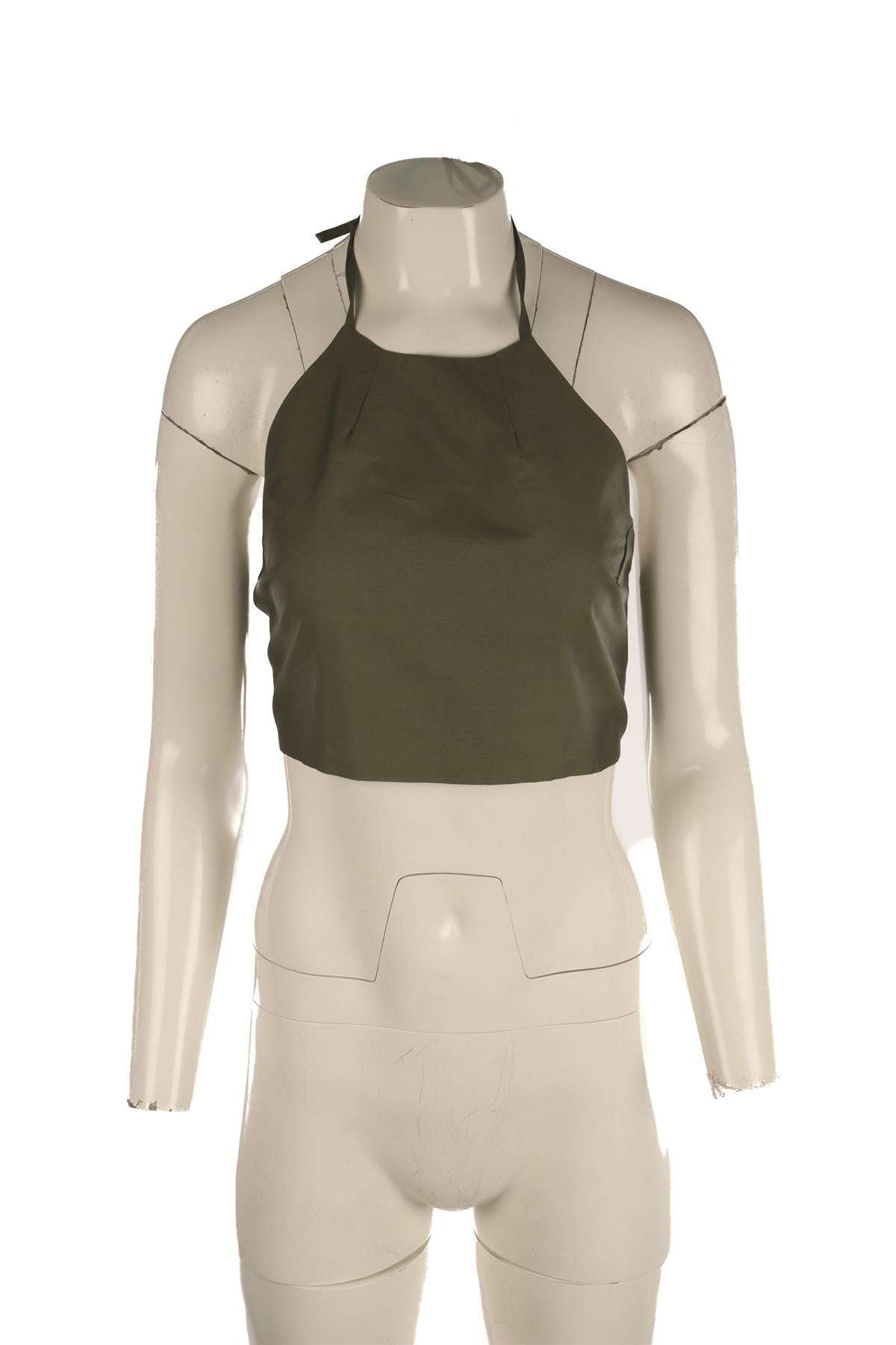 OLISTIC THE LABEL GREEN COTTON TOP SMALL