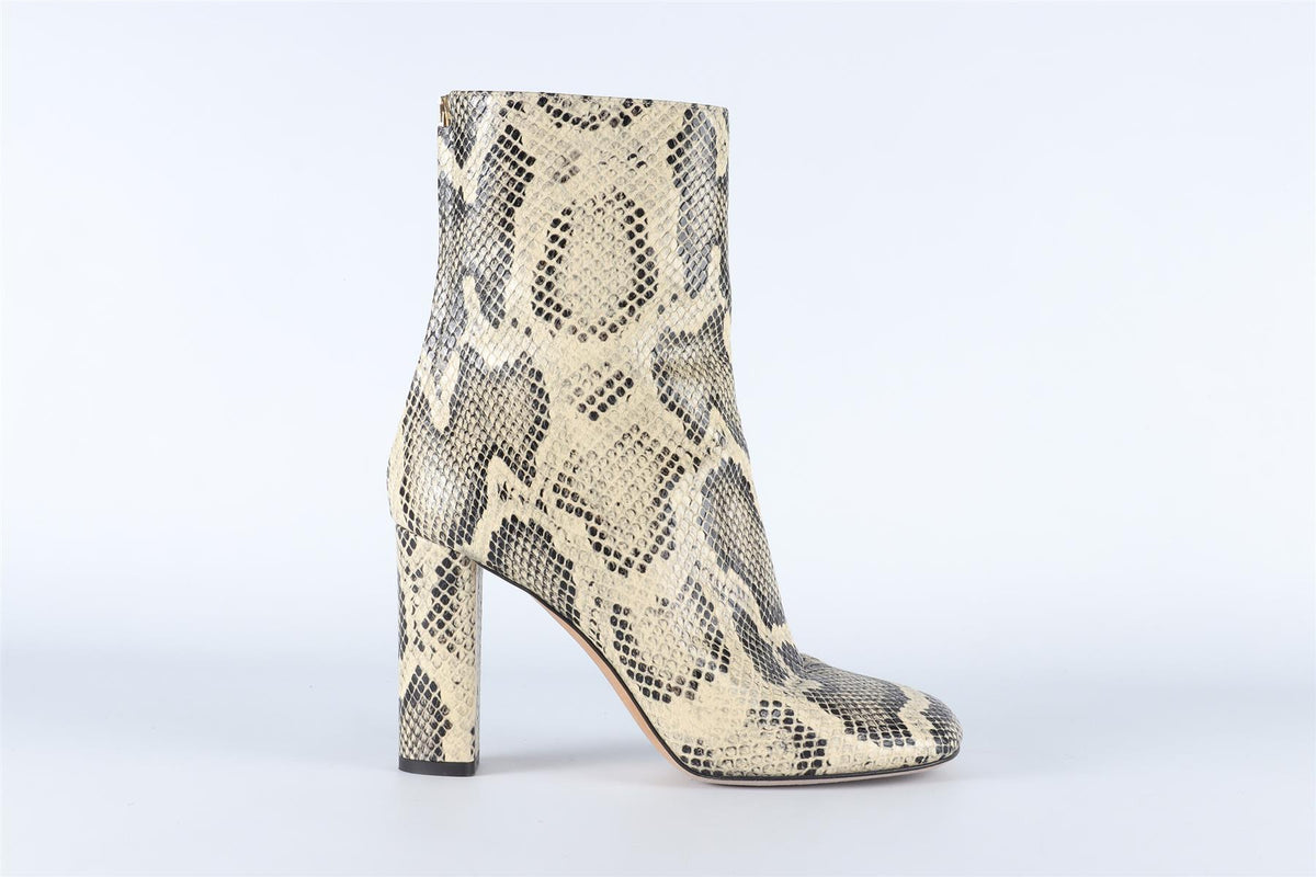 PARIS TEXAS YELLOW LEATHER ANKLE BOOTS EU 38.5 UK 5.5 US 8.5