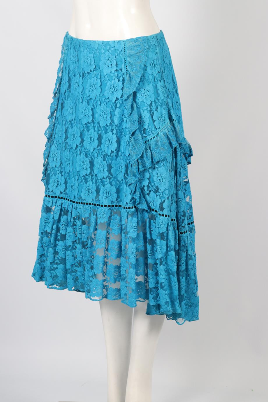PREEN LINE LACE MIDI SKIRT SMALL
