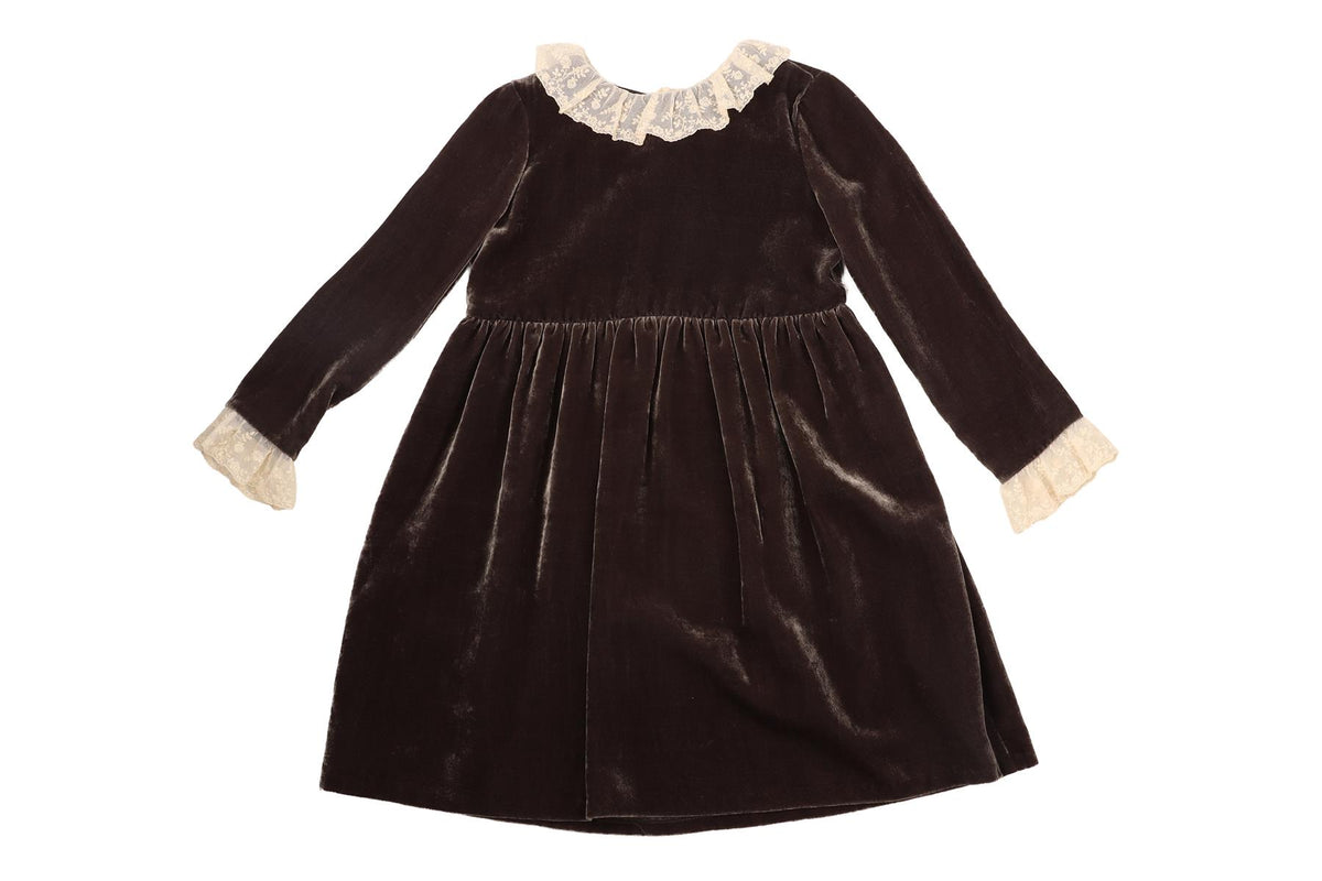 BONPOINT GREY KIDS GIRLS DRESS 10 YEARS