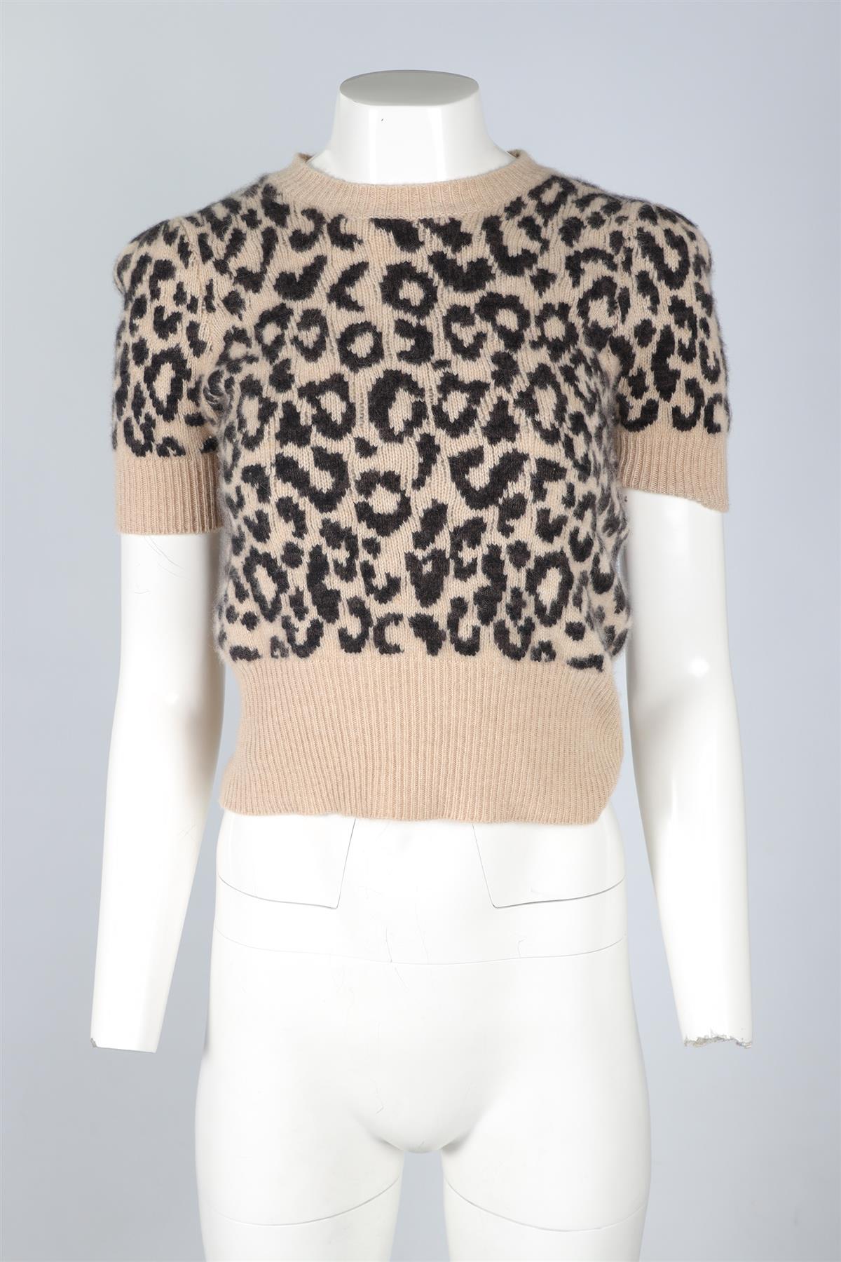 CHRISTIAN DIOR BEIGE CASHMERE SWEATER FR 38 UK 10