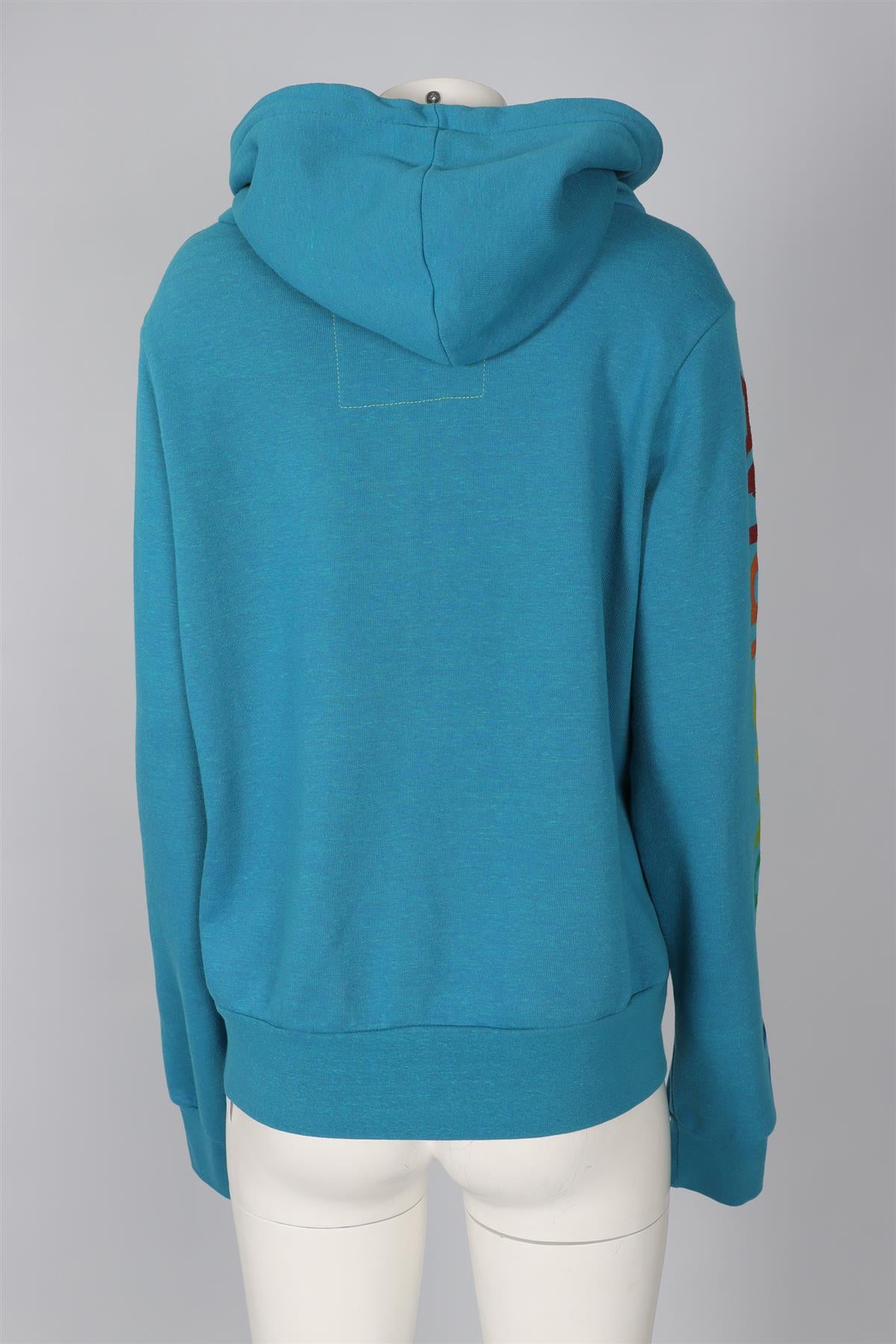 AVIATOR NATION BLUE COTTON HOODIE MEDIUM