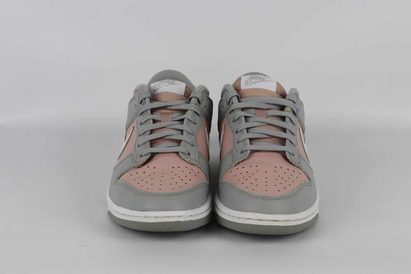 NIKE DUNK LOW PINK OXFORD LEATHER SNEAKERS EU 39 UK 5.5 US 8