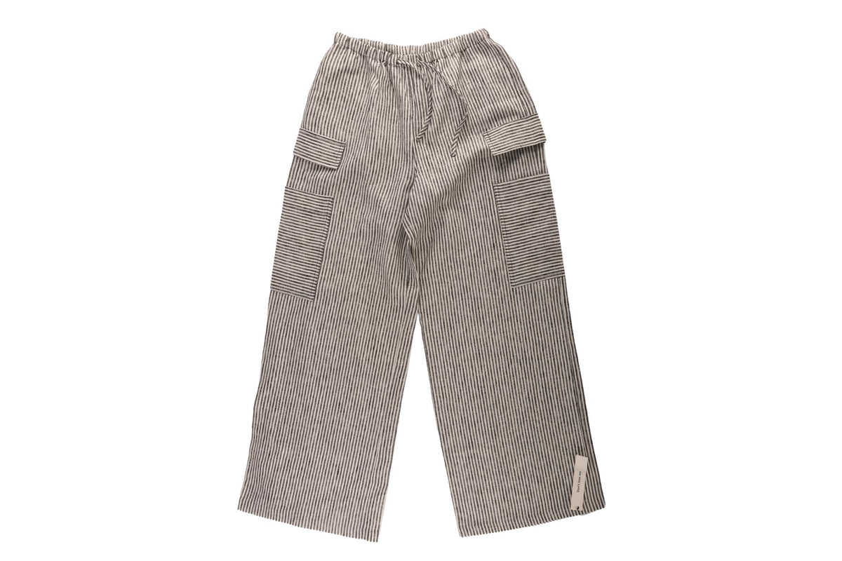 REFORMATION BLACK LINEN WIDE LEG PANTS SMALL
