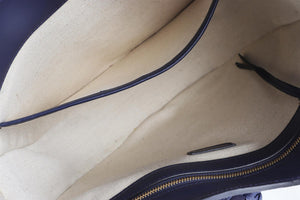 ALTUZARRA NAVY GHIANDA SUEDE SHOULDER BAG