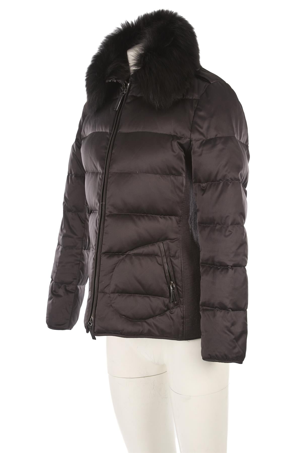 BURBERRY LONDON BLACK PADDED DOWN JACKET MEDIUM