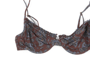 HEAVY MANNERS BROWN BIKINI SMALL